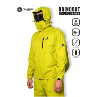 Newtrek Raincoat Gorpcore Omuro Series - Jas Hujan Setelan