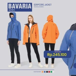 Newtrek Jaket Outdoor Pria Wanita Gorpcore Style Waterproof Gunung Motor Tanzania