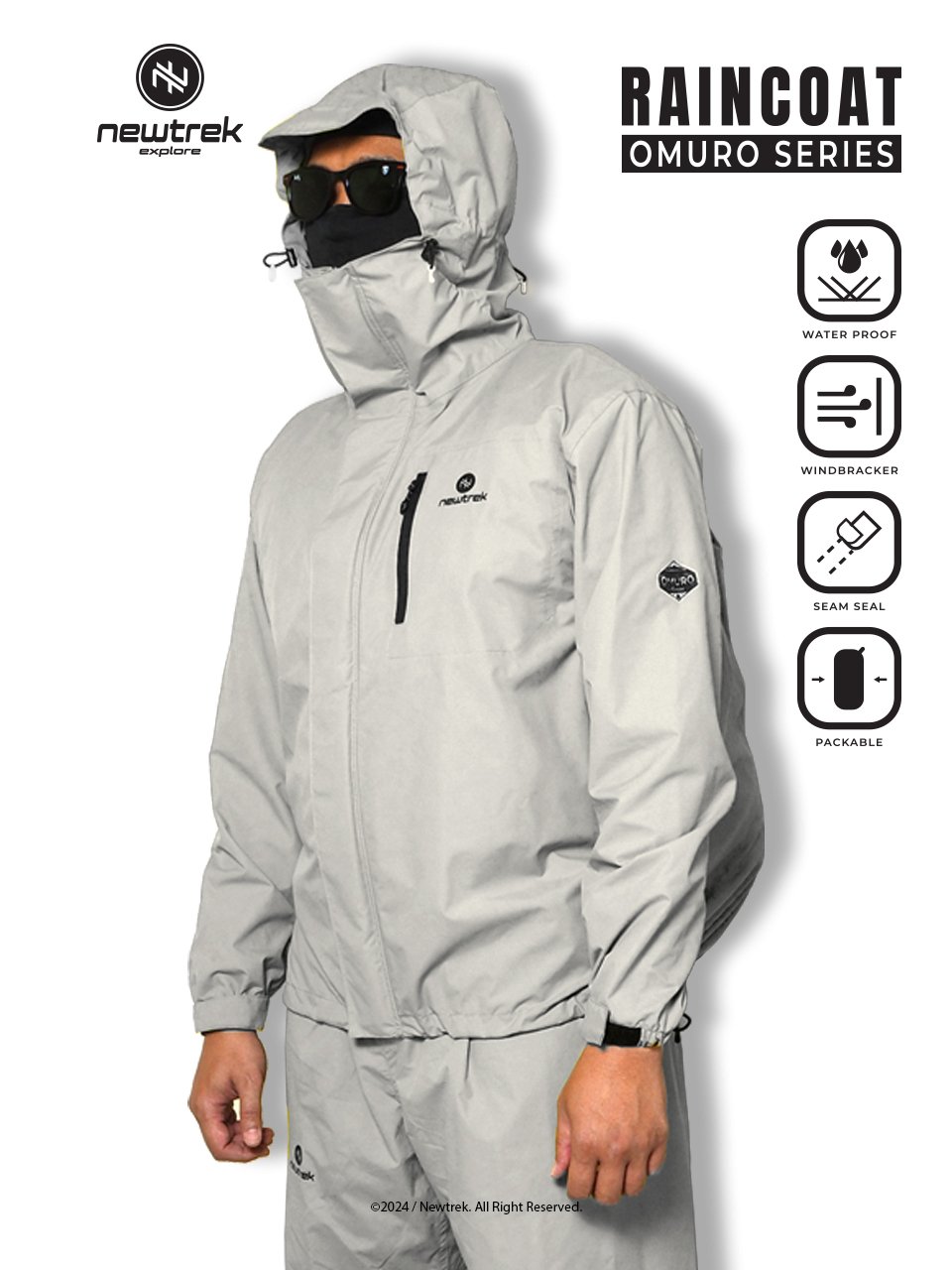 Newtrek Sarung Tangan Outdoor Gunung Pria Wanita Polar Tebal Hangat Vega Series